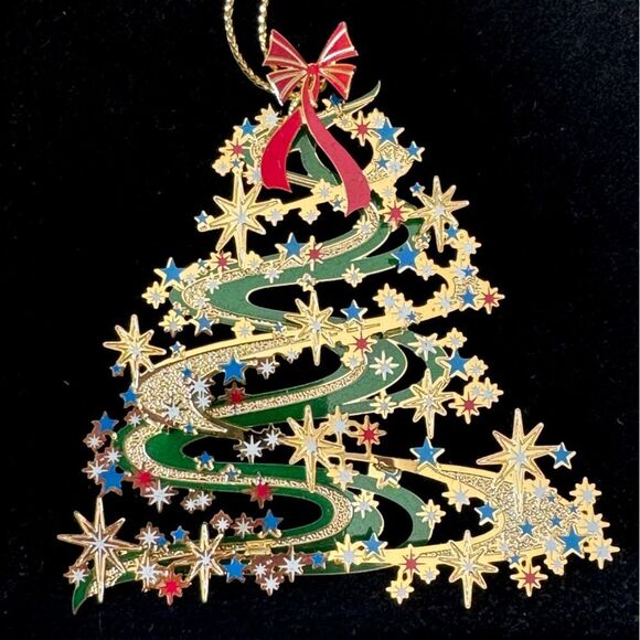 CHEMART CONTEMPORARY CHRISTMAS TREE ORNAMENT. - Picture 1 of 7